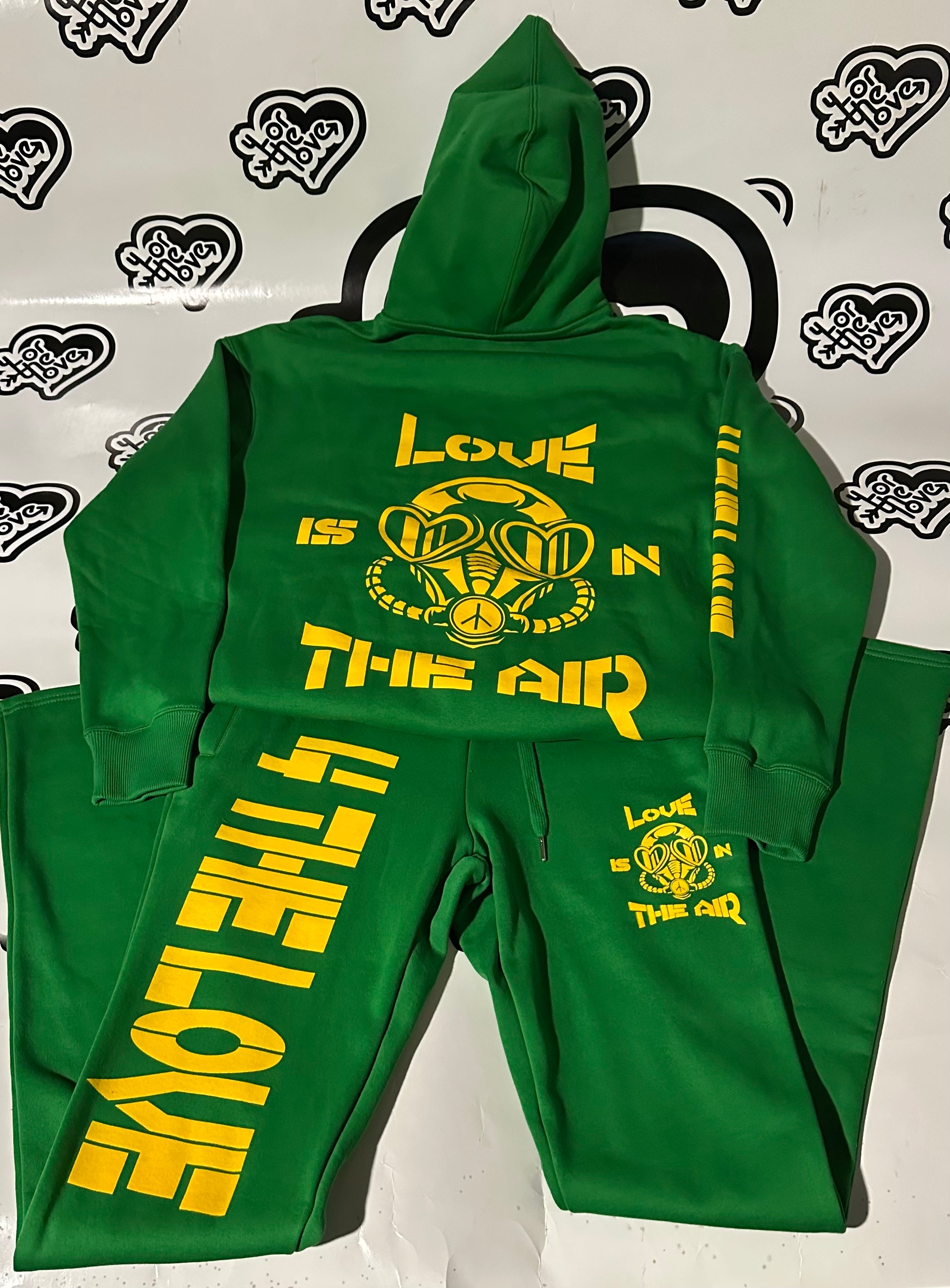 WEAR YOUR MASK STACKED SWEATSUIT